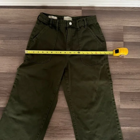 Universal Thread Olive Green Women Jeans - Picture 11 of 15